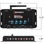 Taramps Pro 2.4 BT Bluetooth DSP Crossover Full, Digital Signal Processor, Car Audio Equalizer with App, Gain up to 9V, 15 Band Graphic Equalization