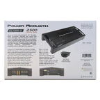 Power Acoustik 2 Ohm 2,500 Watt Max Subwoofer Amplifier (Model: RZR1-2500D)