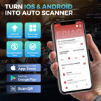 KINGBOLEN Ediag Elite OBD2 Bluetooth Car Scanner, Bi-Directional Control Scan Tool for iOS & Android with All System Diagnostic, 15+ Hot Reset, CANFD