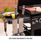 Blackstone Original Outdoor Griddle 4-Burner 36 inch Flat Top Grill With Hard Cover - Black