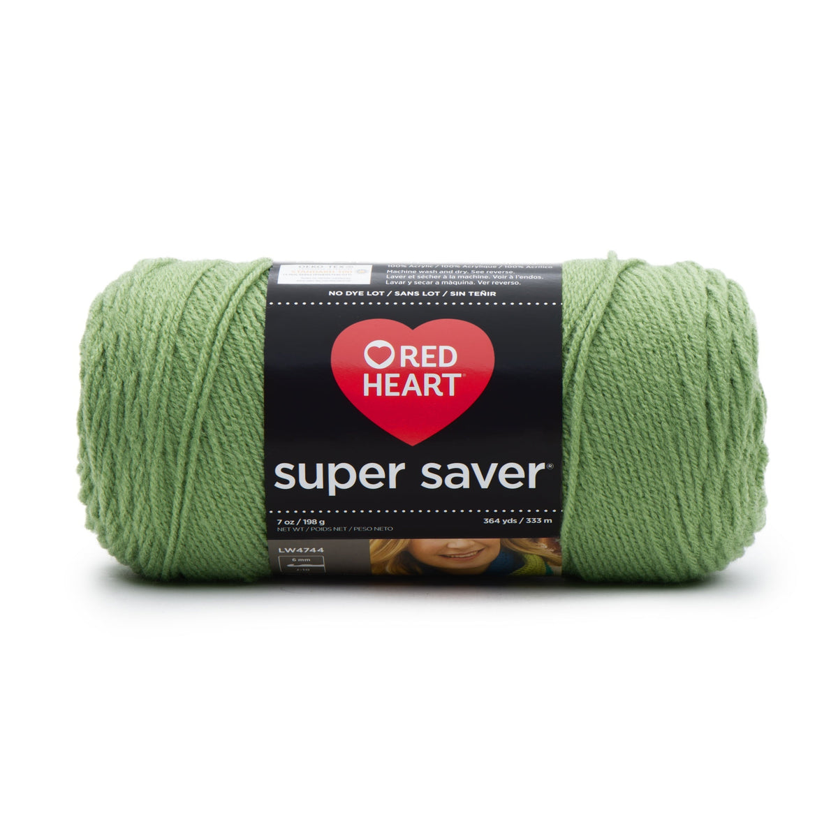 Red Heart Super Saver 4 Medium Acrylic Yarn Black 7oz 198g 364 Yards