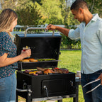 Expert Grill Heavy Duty Charcoal Grill 24 Inch Black Steel