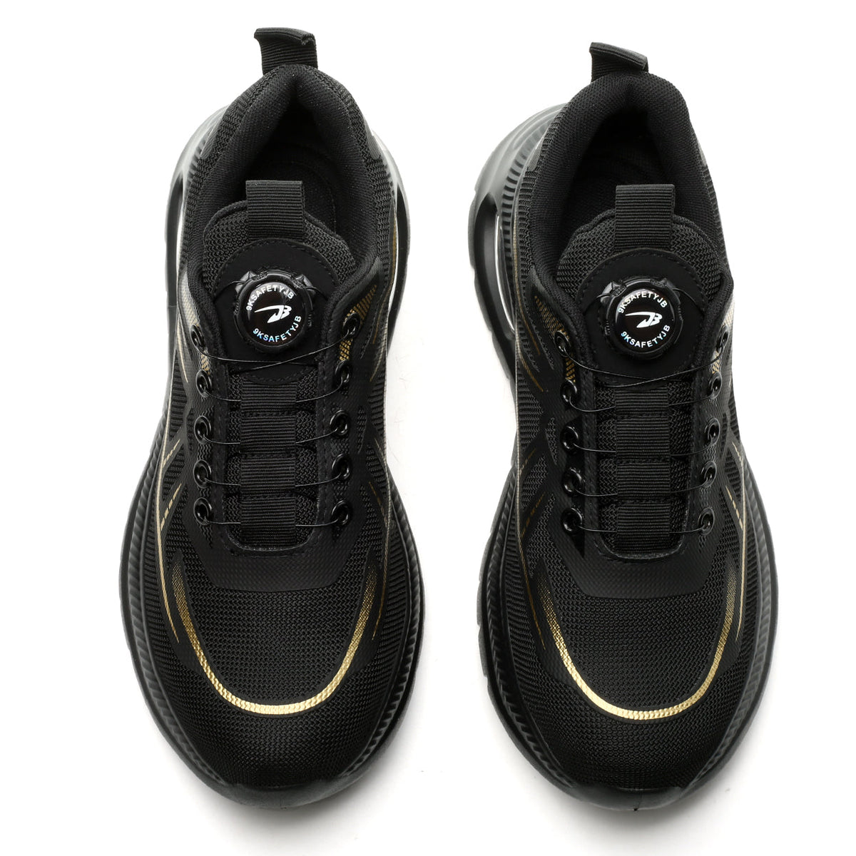 Dial Fit System & Air Cushioning Comfort Steel Toe Shoes