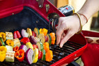 Americana Electric Tabletop Steel Grill, 1500-Watt, 200 Square Inches, 3-Position Element