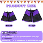 WILLED Halloween Pet Costumes, Cat Wizard Costume, Dog Witch Cloak & Hat, Purple Witch Cloak for Cats, Dogs, Kittens, Puppies, Rabbits, Perfect for Halloween, Parties, Cosplay, and Daily Wear
