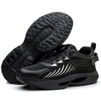 Unisex Steel Toe Shoes Closure System Laceless