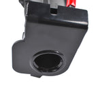 Mustrod C5G1216 Adjustable Cushioned 5th Wheel to Gooseneck Adapter 12" to 16" 20,000 lb for RV Trailer