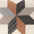 Better Homes & Gardens Starburst Patchwork Cotton Quilt, Full/Queen