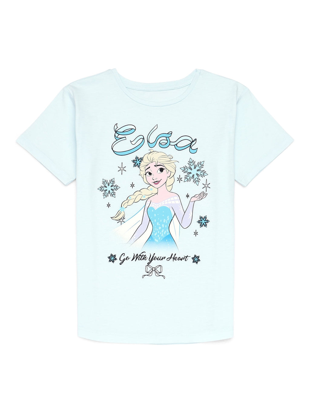 Hello Kitty Animal Print Girls Short Sleeve Graphic T-Shirt, Sizes 4-16