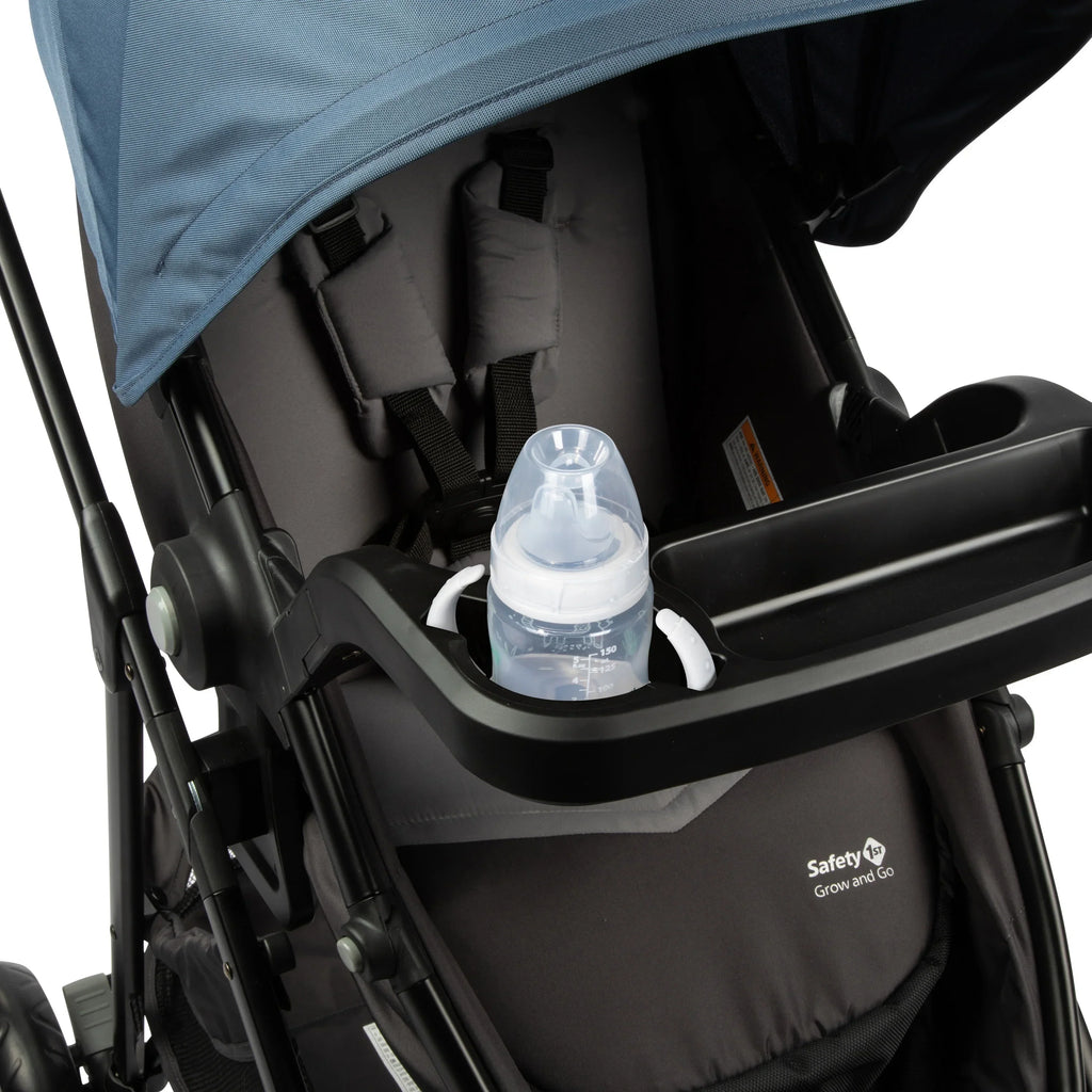 Safety 1st Grow And Go Sprint Modular Travel System Stroller With Rear-Facing Infant Car Seat - Bluestone