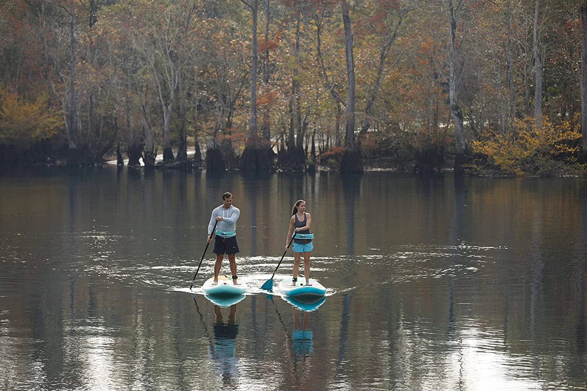 Drift Aero Inflatable Stand Up Paddle Board With Accessories, Classic Woodgrain, Adult, 10'8"