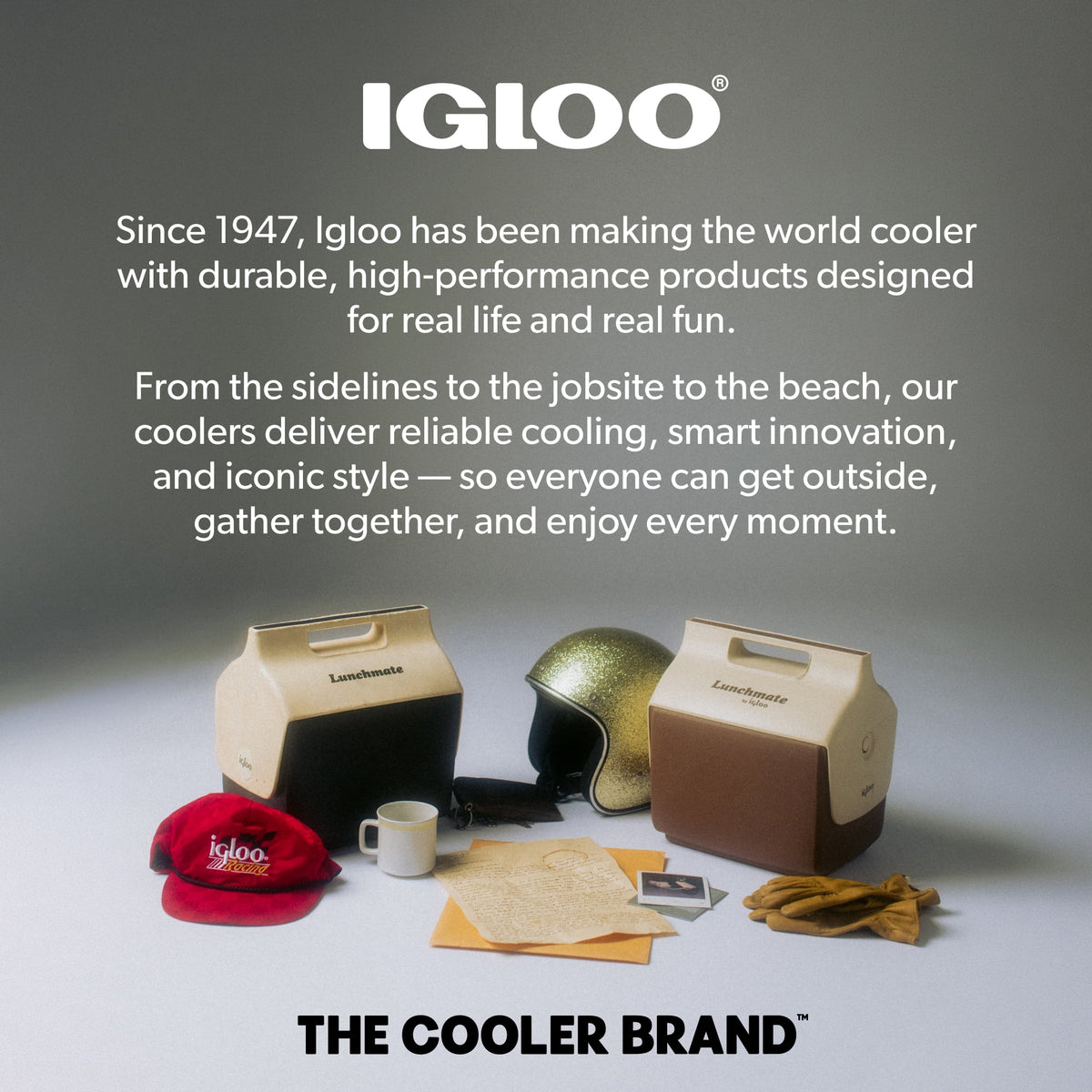 Igloo 70 QT Trailmate Journey Rolling Cooler, Carbonite Gray