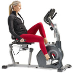Sunny Health & Fitness Elite Interactive Series Recumbent Bike - SF-RB420046