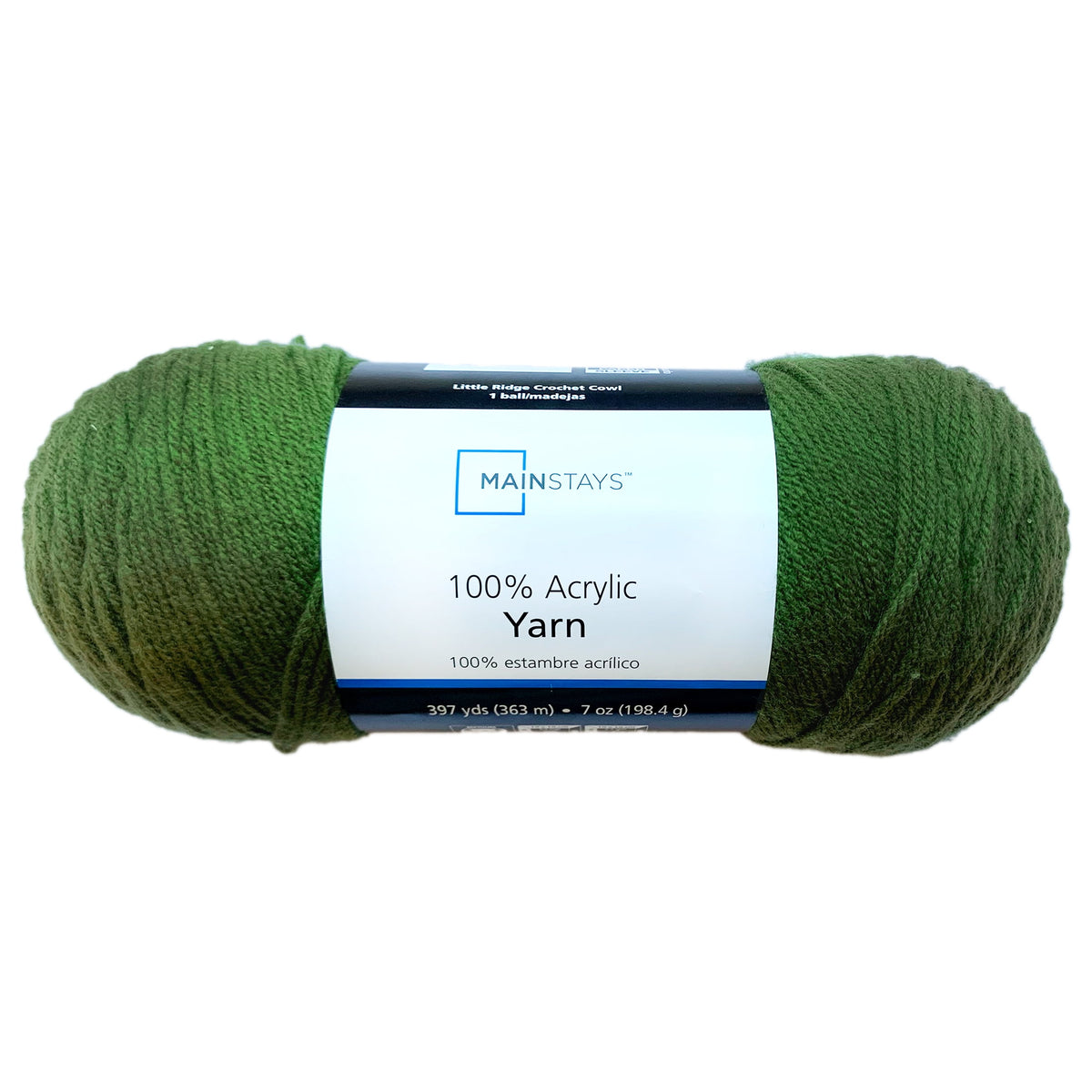Mainstays Medium 4 Acrylic Yarn, 7 oz, 397 Yards