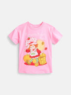 Strawberry Shortcake Toddler Girls Halloween Graphic Tee with Short Sleeves, Sizes 12M-5T