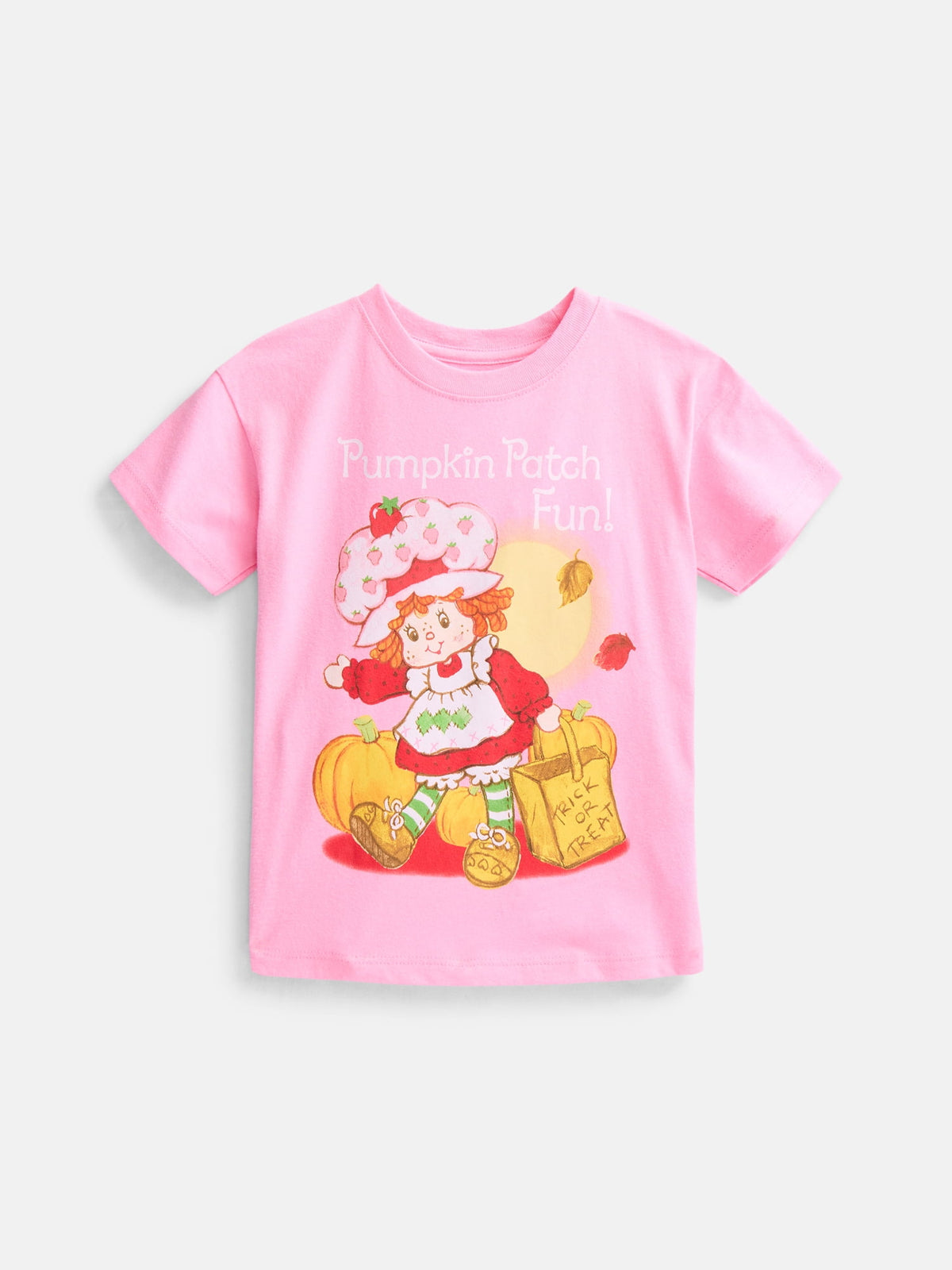 Strawberry Shortcake Toddler Girls Halloween Graphic Tee with Short Sleeves, Sizes 12M-5T
