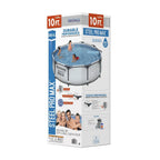 Bestway Steel Pro MAX Above Ground Pool Set, 10' x 30 in
