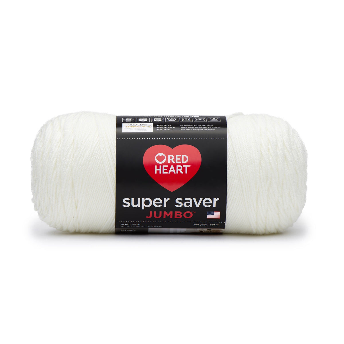 Red Heart® Super Saver® Jumbo #4 Medium Acrylic Yarn, 744 Yards