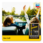 2 pack) Chevron Havoline Synthetic Blend Motor Oil 5W-20, 6 Quart, Smart Change Box
