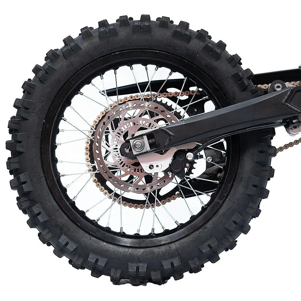 GoTrax Everest Electric Dirt Bike - 50 mi Max Range, 53 mph Max Speed