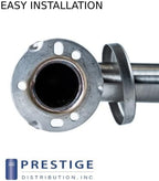 Prestige Commercial Grab Bar Bundle 3-Pack 1.5in Dia 18/36/42in ADA
