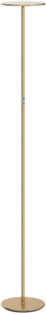 Brightech Sky LED Floor lamp, Torchiere Super Bright Floor Lamp for Living Room Decor & Office - Dimmable, Tall Standing Torch Lamp with Warm Light