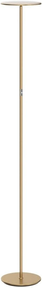 Brightech Sky LED Floor lamp, Torchiere Super Bright Floor Lamp for Living Room Decor & Office - Dimmable, Tall Standing Torch Lamp with Warm Light