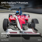 Acer Nitro 27" WQHD (2560 x 1440) IPS Gaming Monitor, AMD FreeSync Premium Technology, Up to 200Hz, Up to 0.5ms, Black, MGA270U X2biipx