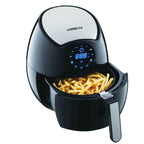 GoWISE USA Electric Air Fryer, Black, 3.7 QT, 1400W - GW22621