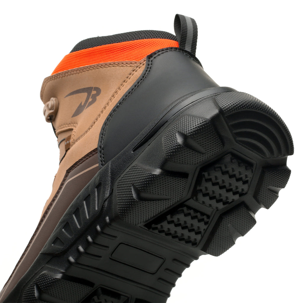 Safety Steel Toe Work Boots with Dials Closure System