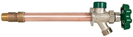 Prier P-164D12 Quarter-Turn Frost Free Anti-Siphon Outdoor Hydrant, 12-Inch