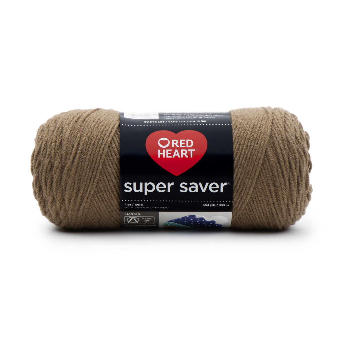 Red Heart Super Saver 4 Medium Acrylic Yarn Black 7oz 198g 364 Yards