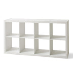 Better Homes & Gardens 8 Cube Storage Organizer, Textured White