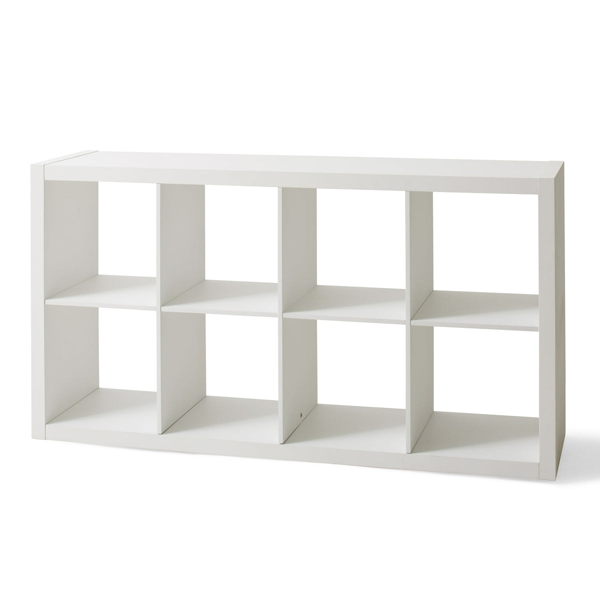 Better Homes & Gardens 8 Cube Storage Organizer, Textured White
