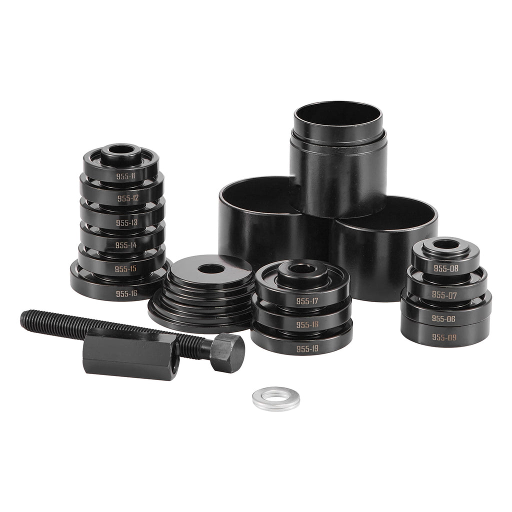 VEVOR Wheel Bearing Press Kit, 23 PCS FWD Bearing Puller Tools, for Front Wheel Drive Bearing Removal and Installation, Wheel Bearing Tool with