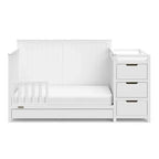 Graco Hadley 5-in-1 Convertible Crib With Changing Table And Storage Drawer - 04586-701