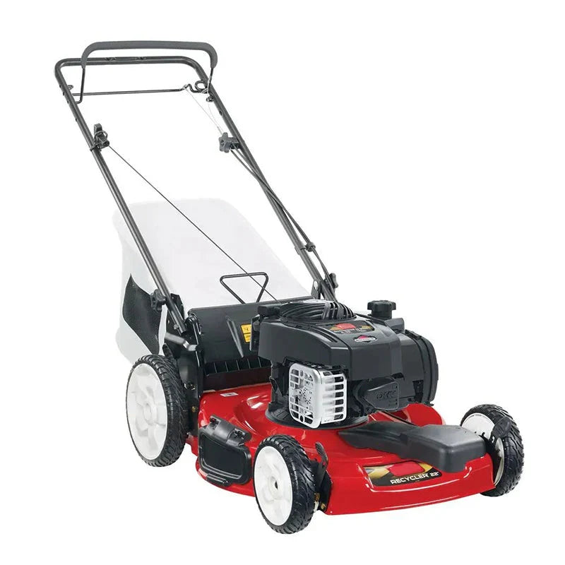 Briggs Stratton 22 in High Wheel Variable Speed Self-Propelled Gas Lawn Mower With Bagger