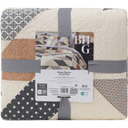 Better Homes & Gardens Starburst Patchwork Cotton Quilt, Full/Queen