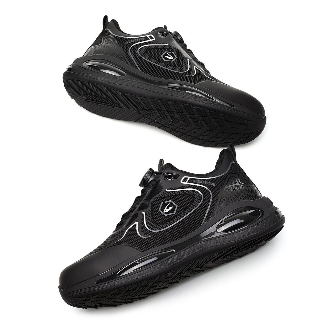 Lightweight Splash-Resistant Steel Toe Shoes