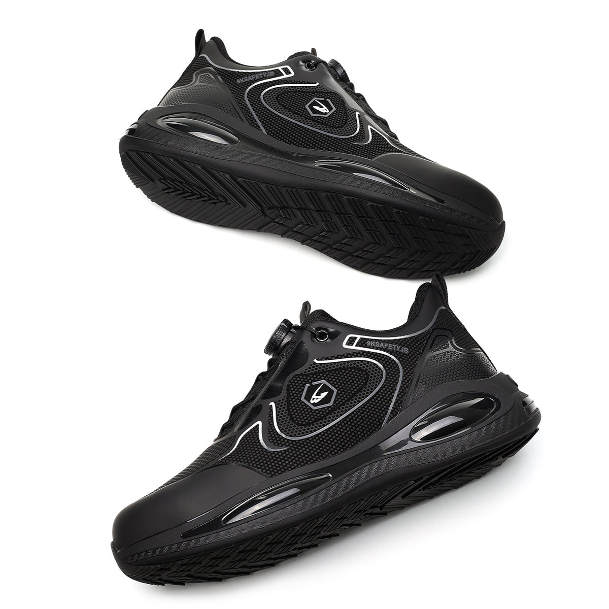 Lightweight Splash-Resistant Steel Toe Shoes