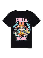 Hello Kitty Animal Print Girls Short Sleeve Graphic T-Shirt, Sizes 4-16