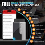 KINGBOLEN Ediag Elite OBD2 Bluetooth Car Scanner, Bi-Directional Control Scan Tool for iOS & Android with All System Diagnostic, 15+ Hot Reset, CANFD