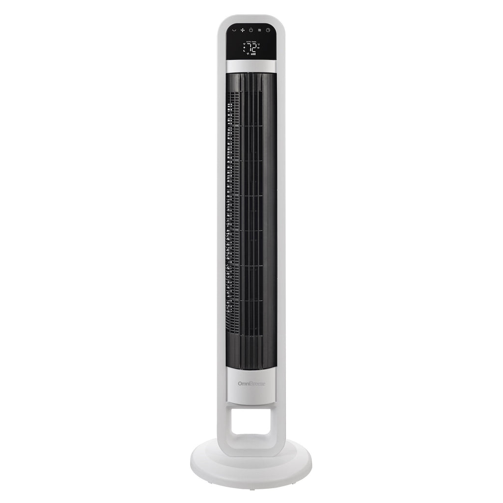 OmniBreeze Tower Fan With Internal Oscillation And Wi-Fi