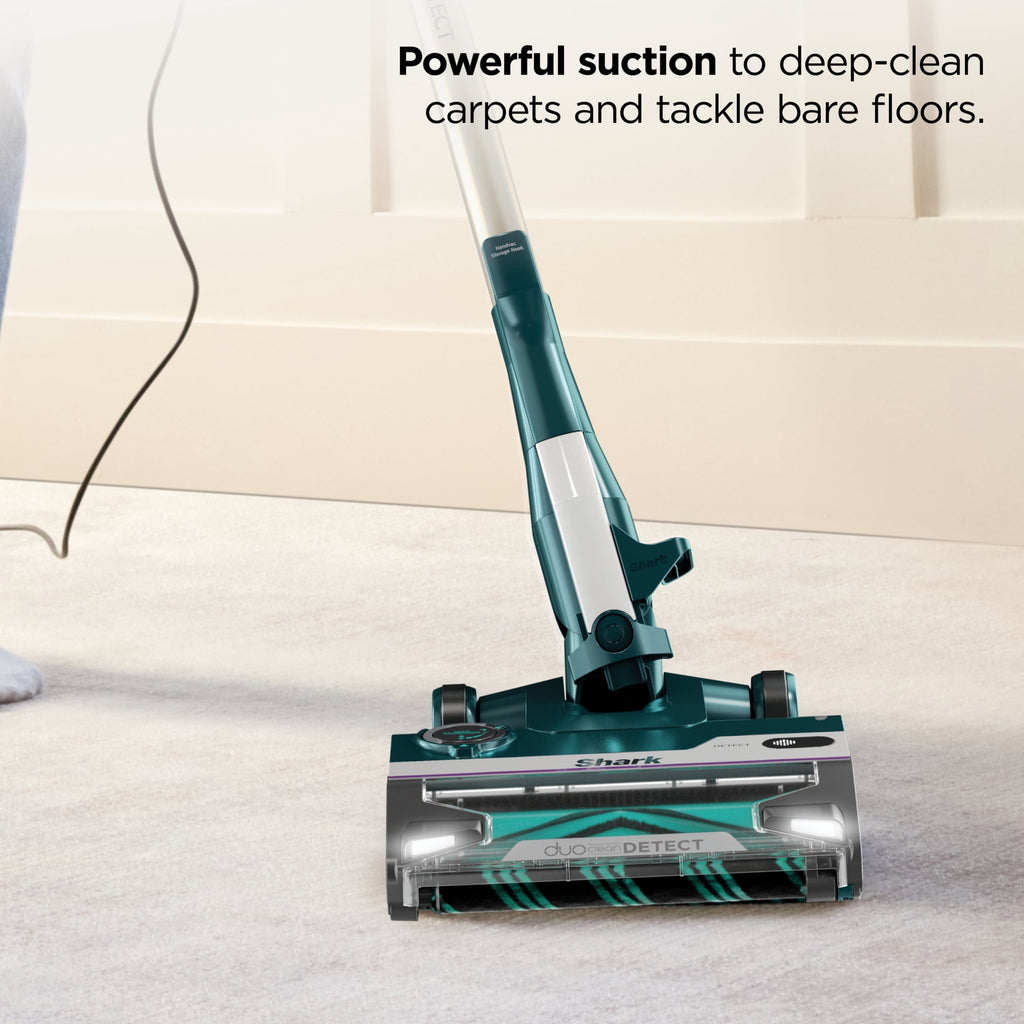 Shark PowerDetect Corded Stick Vacuum, Carpet and Hardfloors, Pet Friendly, Direction Detect, Floor Detect, DuoClean Brushroll, Removable Handheld