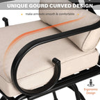 Sophia & William 2 Piece Patio Swivel Bar Stools With Cushions