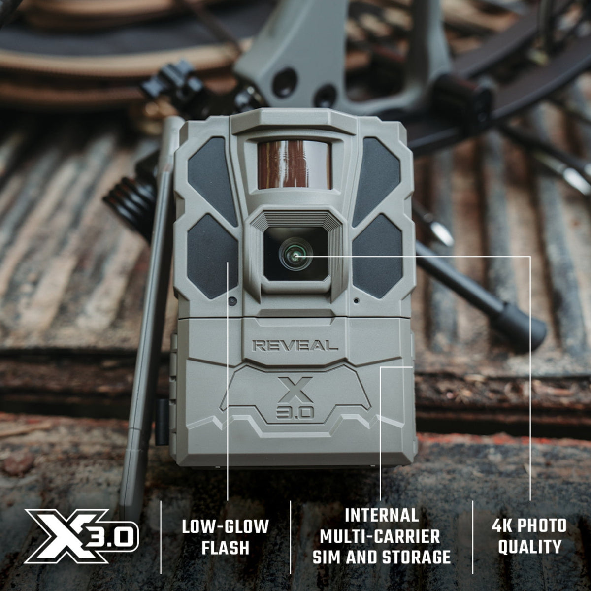 Reveal by Tactacam X 3.0 Cellular Trail Camera