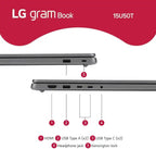 LG Gram Book 15 Business Laptop, 15.6-inch FHD IPS Display, 32GB RAM, 1TB SSD - Intel i5-1334U With Hub