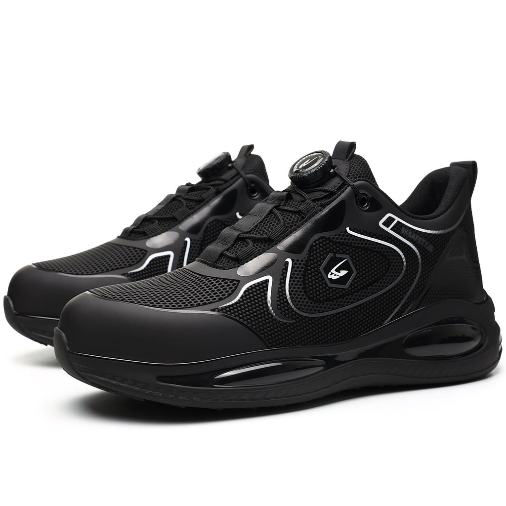 Lightweight Splash-Resistant Steel Toe Shoes
