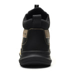 Contrast Color Mid Rise Steel Toe Safety Shoes