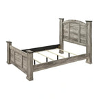 Aimon Rustic Gray 5-Piece Panel Bedroom Set - King Or Queen